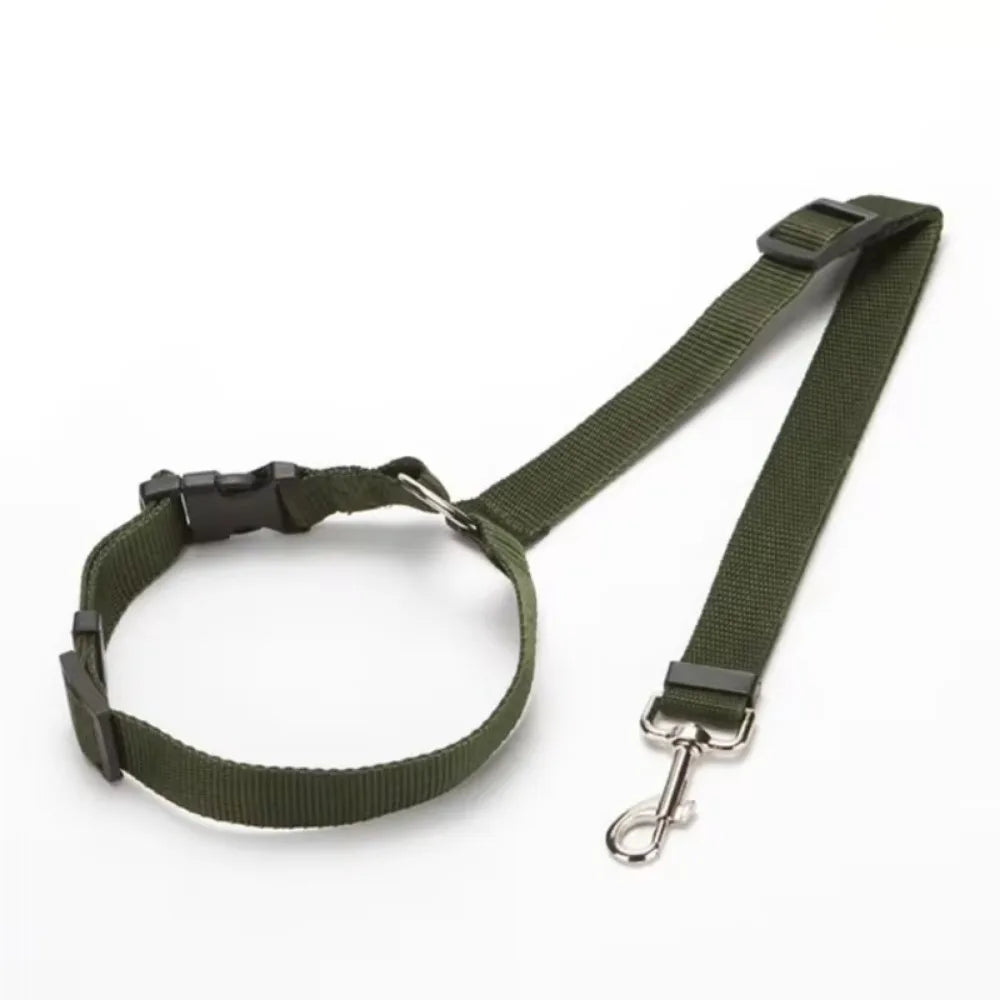 Ceinture de sécurité pour chien fixation appuie-tête